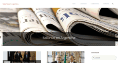 Desktop Screenshot of italianosdargentina.com.ar